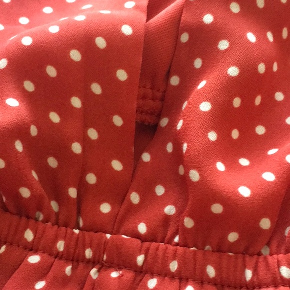Red & White Polka Dot Dress - Picture 7 of 8
